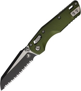 MCT210M3FLOD Microtech Standard Issue MSI Mini Ram-Lok Pocket Knife Fluted OD Green